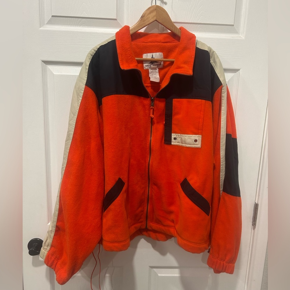 Misty Harbor Original Fleece Jacket With Pockets Size‎ 2XL Unisex